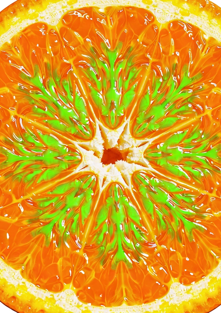 Citrus Texture Close-up